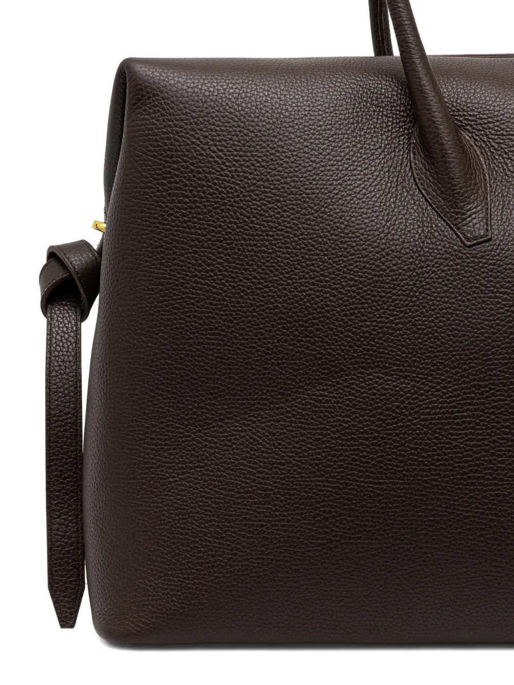 Yuzefi Brioche geknoopte schoudertas Bruin