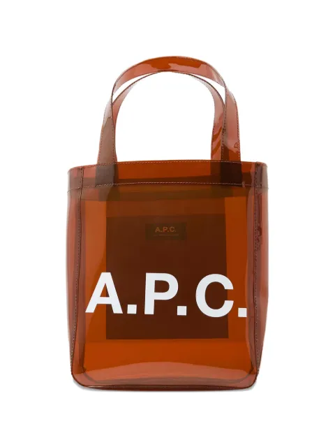 A.P.C. small Lou logo tote bag
