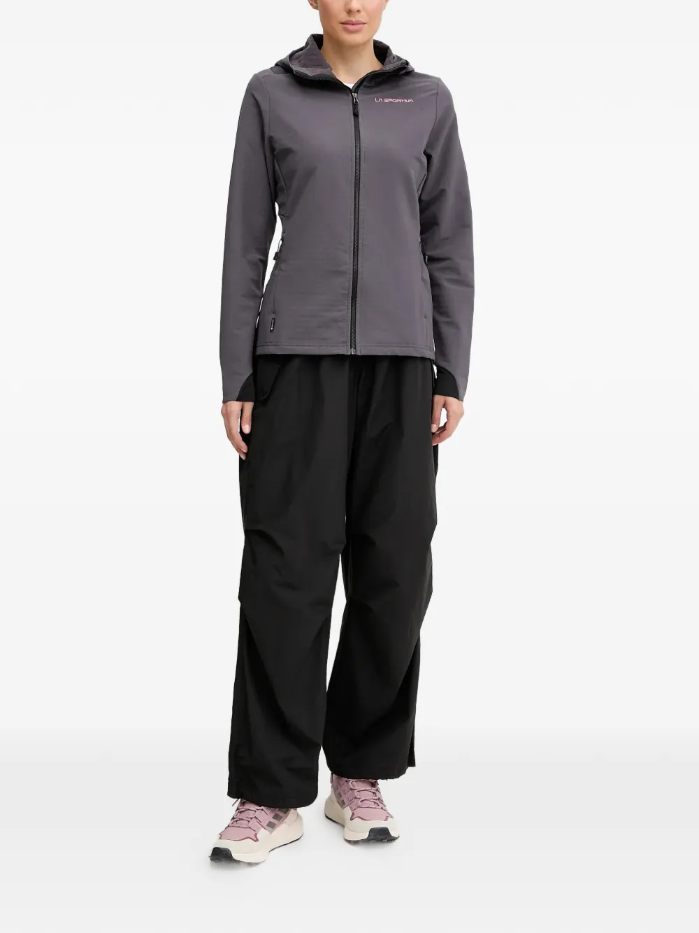 La Sportiva zip-up hooded jacket - Grijs