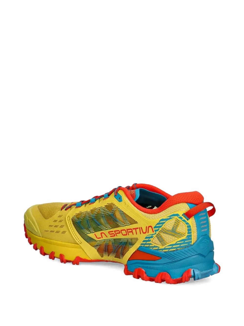 La Sportiva Bushido III patterned sneakers Geel