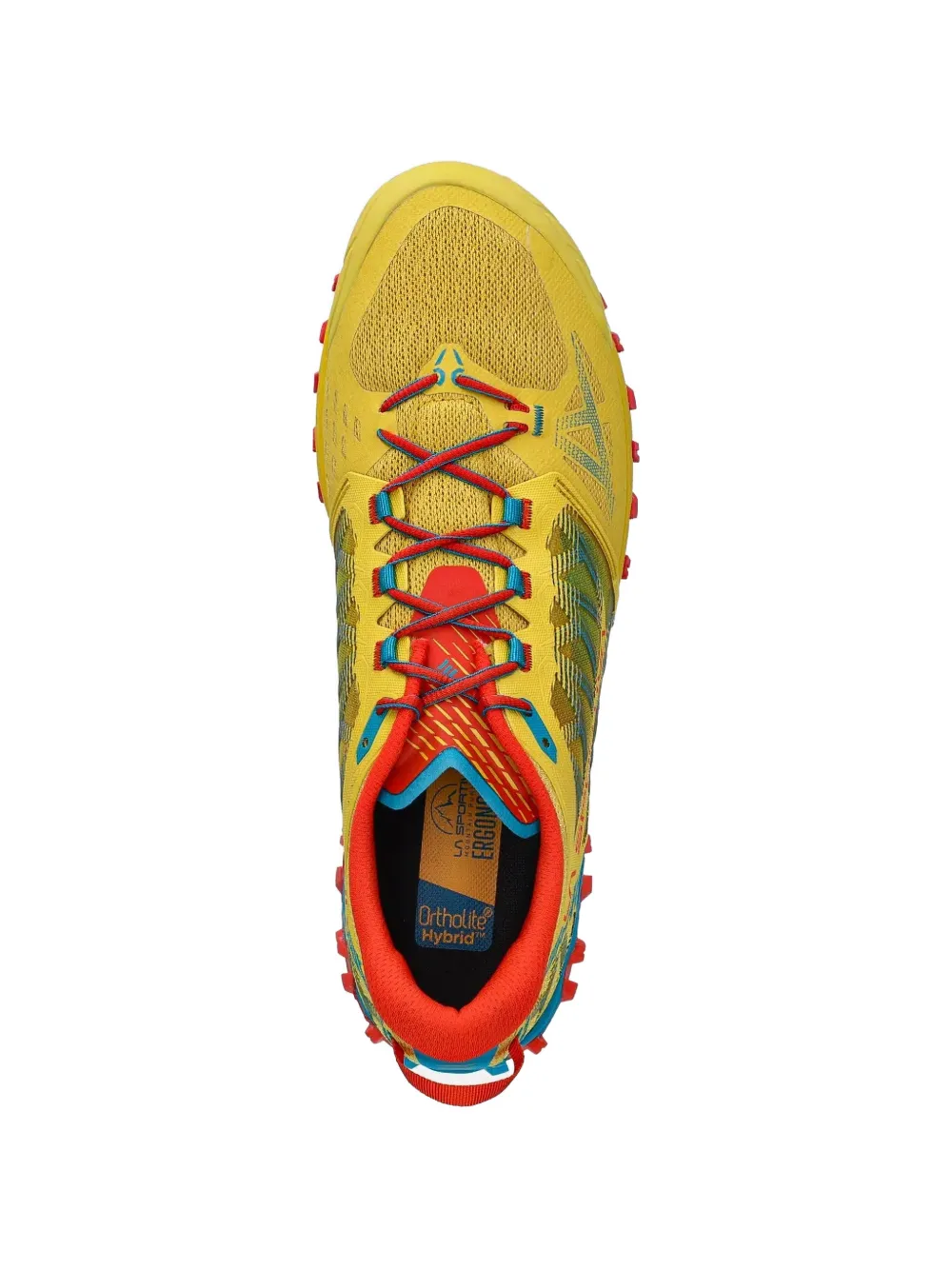 La Sportiva Bushido III patterned sneakers Geel