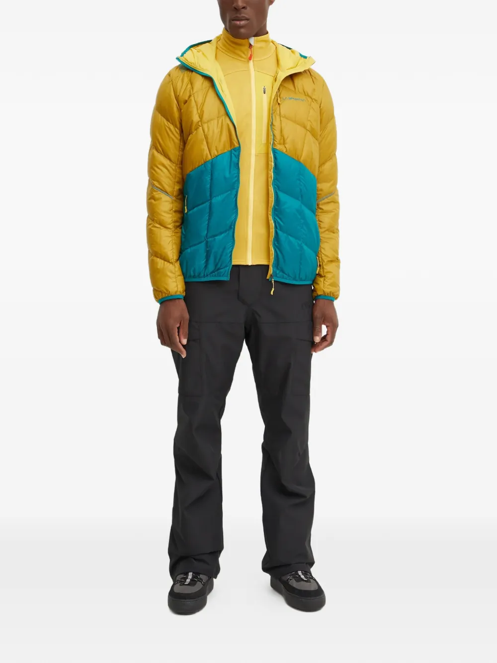 La Sportiva zip-fastening sweatshirt - Geel