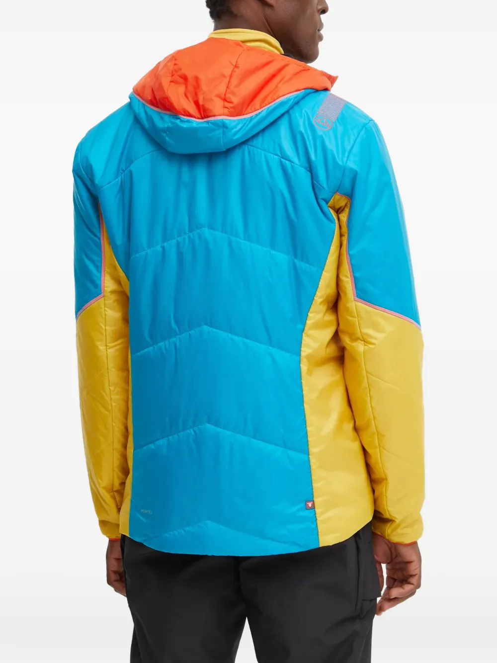 La Sportiva Gewatteerd jack met capuchon Blauw