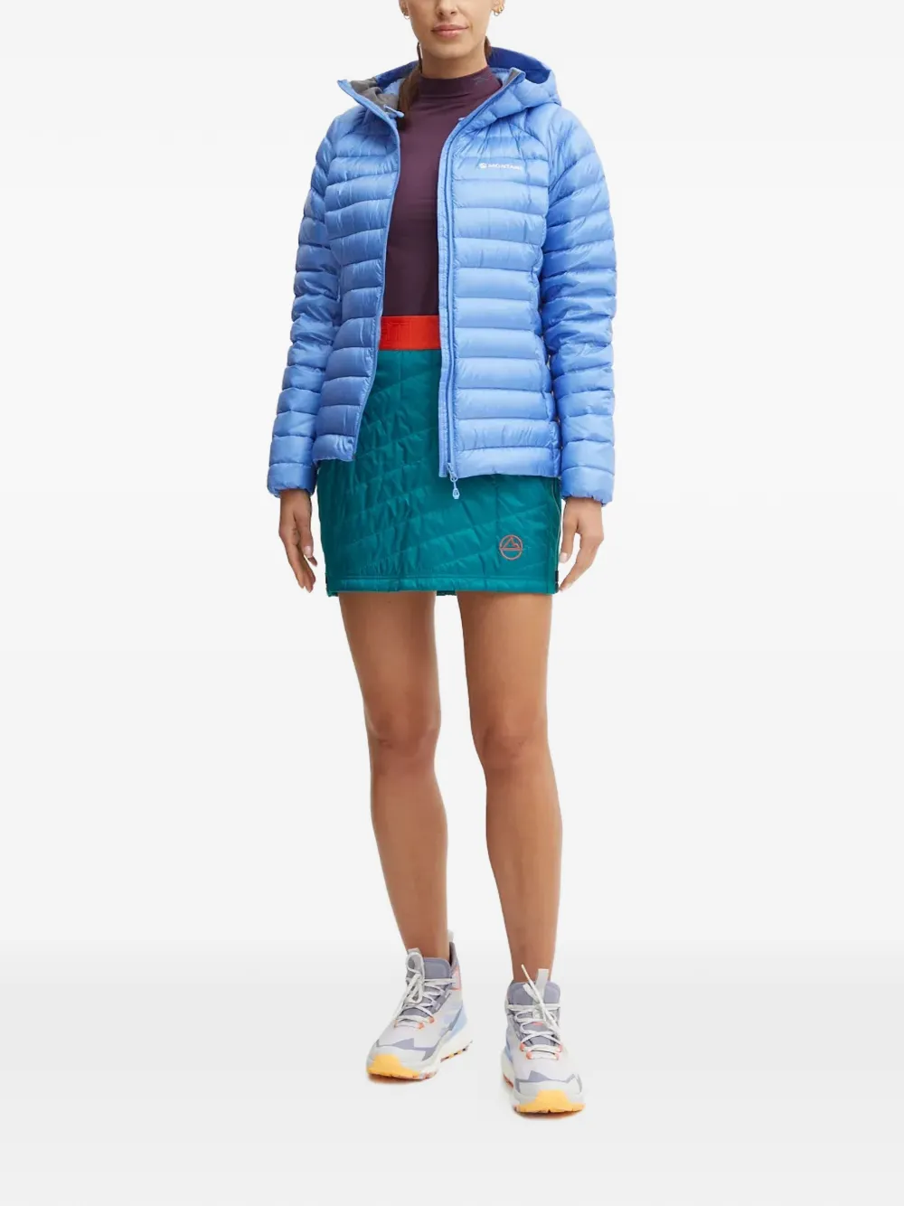 La Sportiva Gewatteerde mini-rok Groen