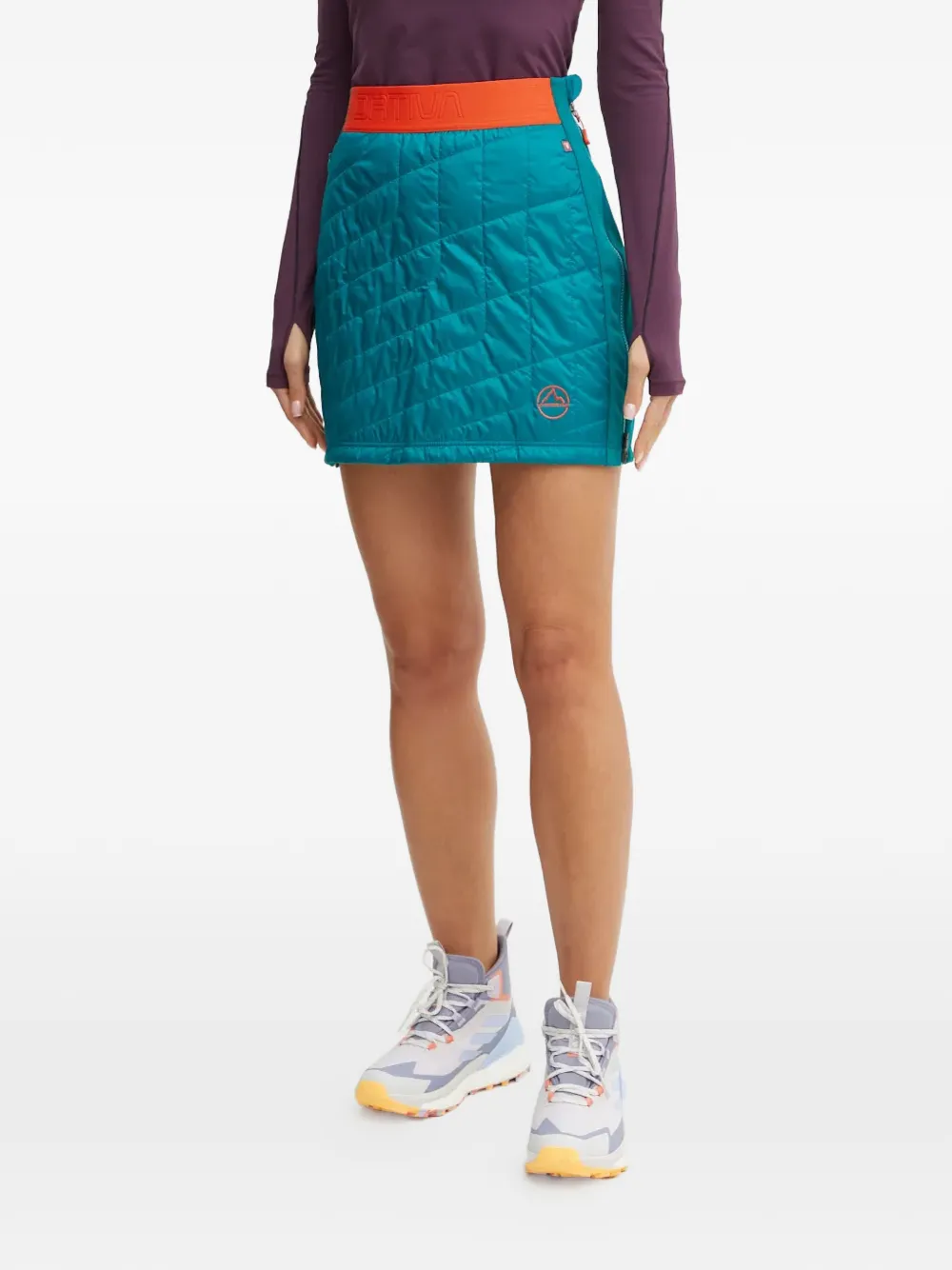 La Sportiva quilted min skirt - Verde