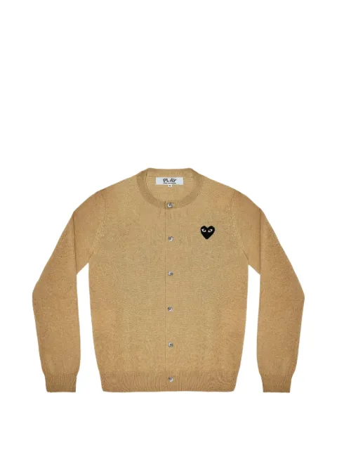 Comme Des Garçons Play heart-detail button cardigan