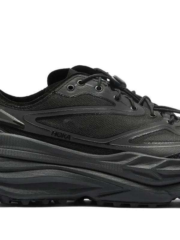HOKA Stinson One7 Tread Sneakers | Black | FARFETCH