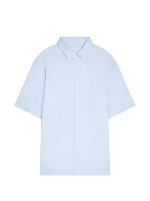 DRIES VAN NOTEN short-sleeve cotton shirt