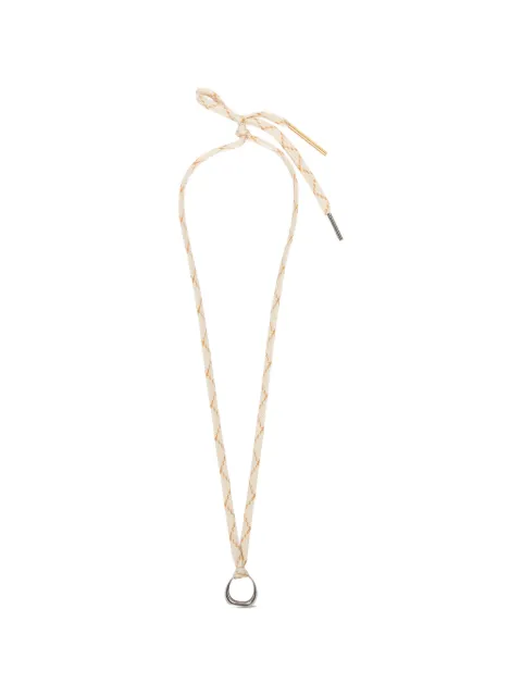 DRIES VAN NOTEN stone-embellished signet ring