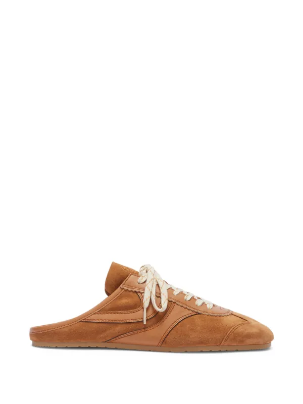 DRIES VAN NOTEN スエード スニーカーミュール | ブラウン | FARFETCH JP