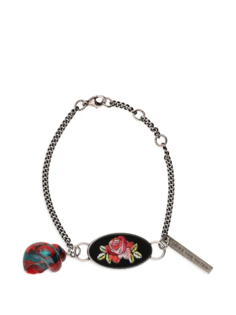DRIES VAN NOTEN charm chain bracelet