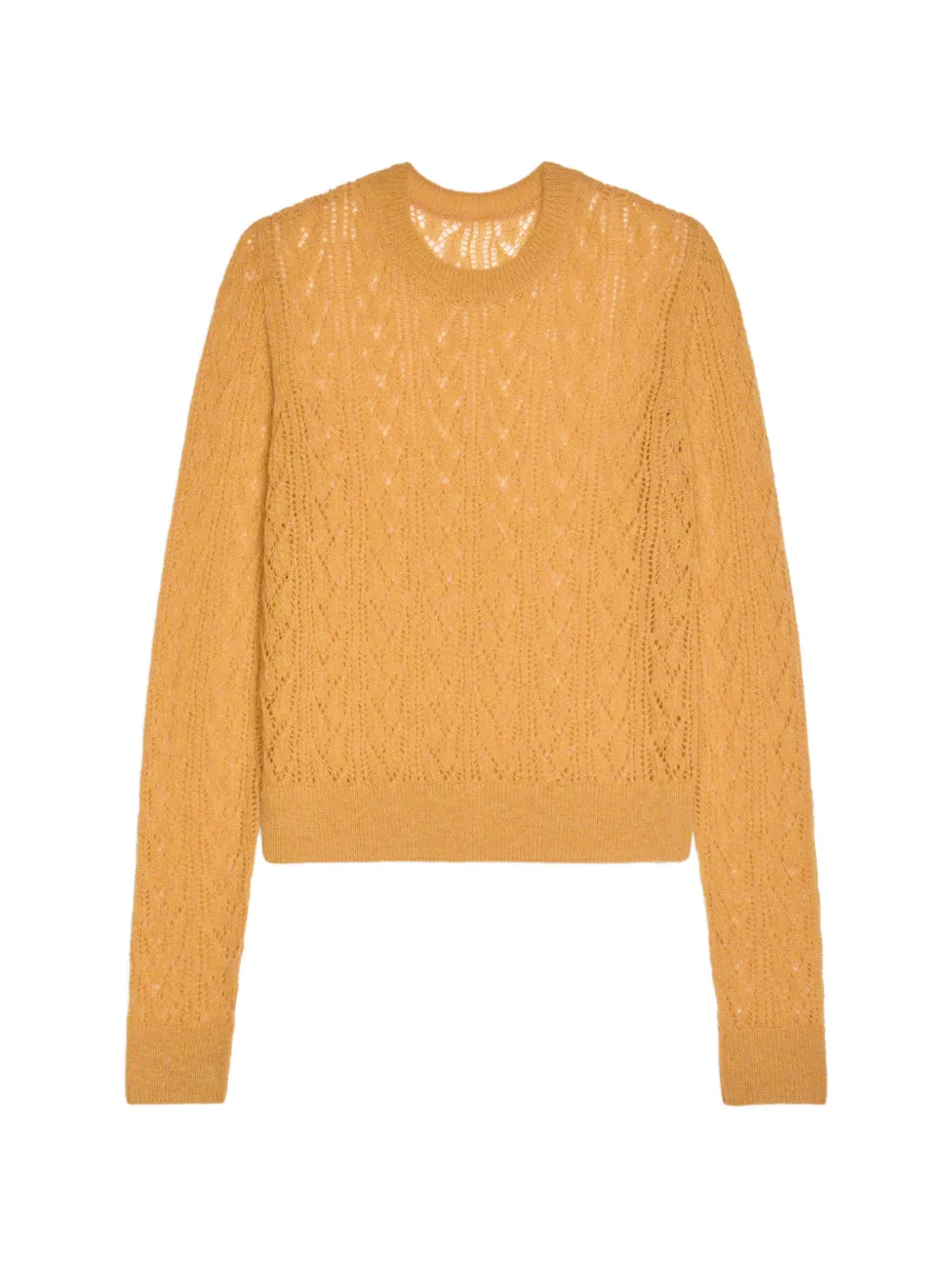 DRIES VAN NOTEN crew-neck sweater - Giallo