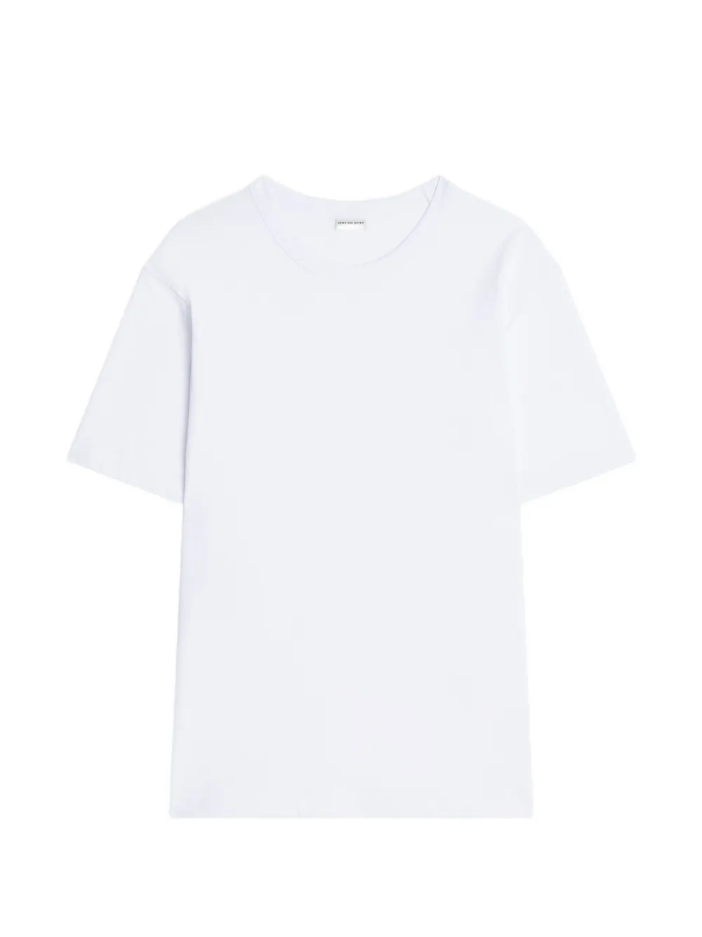DRIES VAN NOTEN oversized cotton T-shirt - Bianco