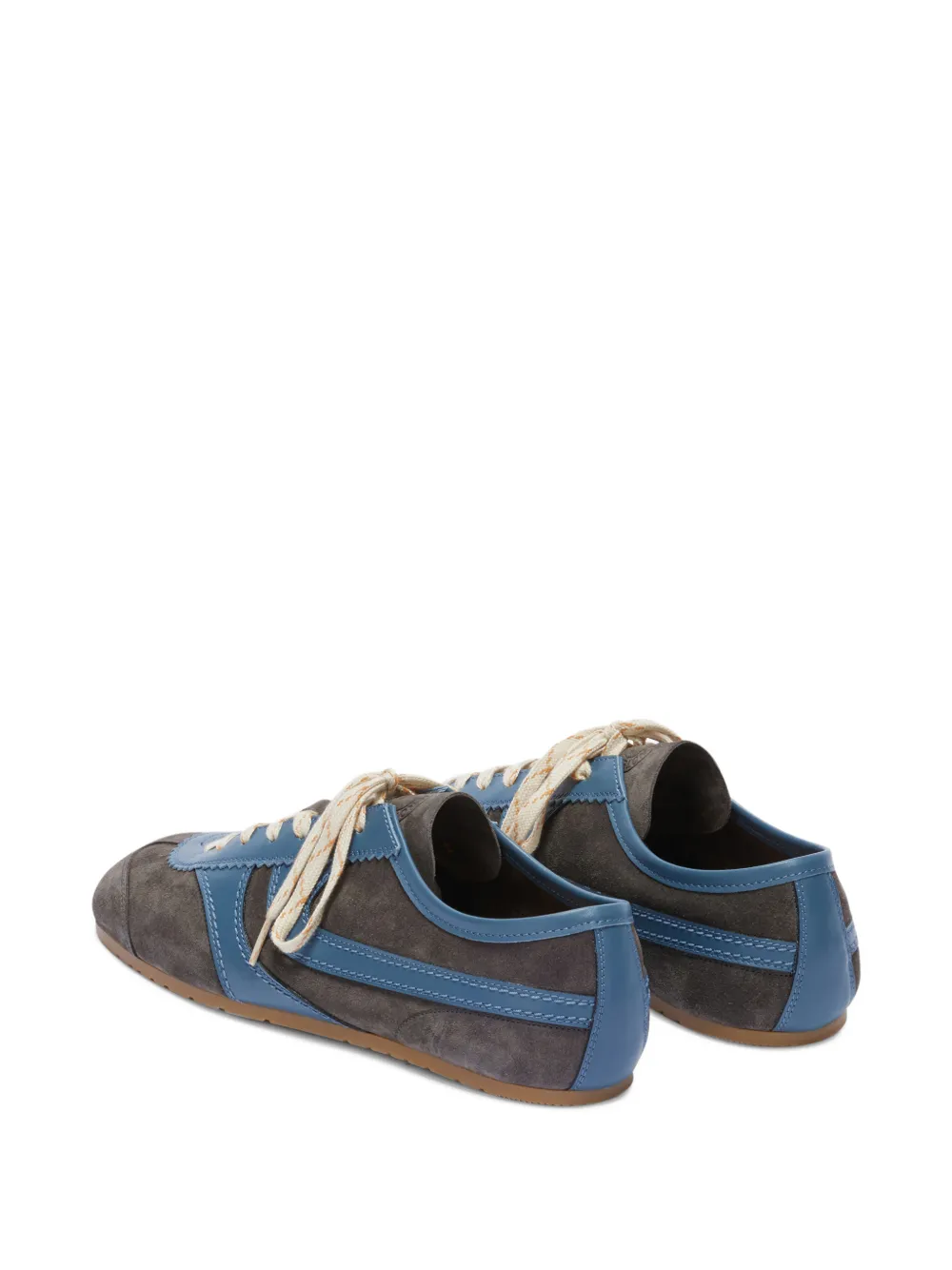 DRIES VAN NOTEN Suède sneakers Grijs