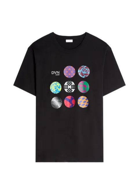 DRIES VAN NOTEN playera con motivo gráfico