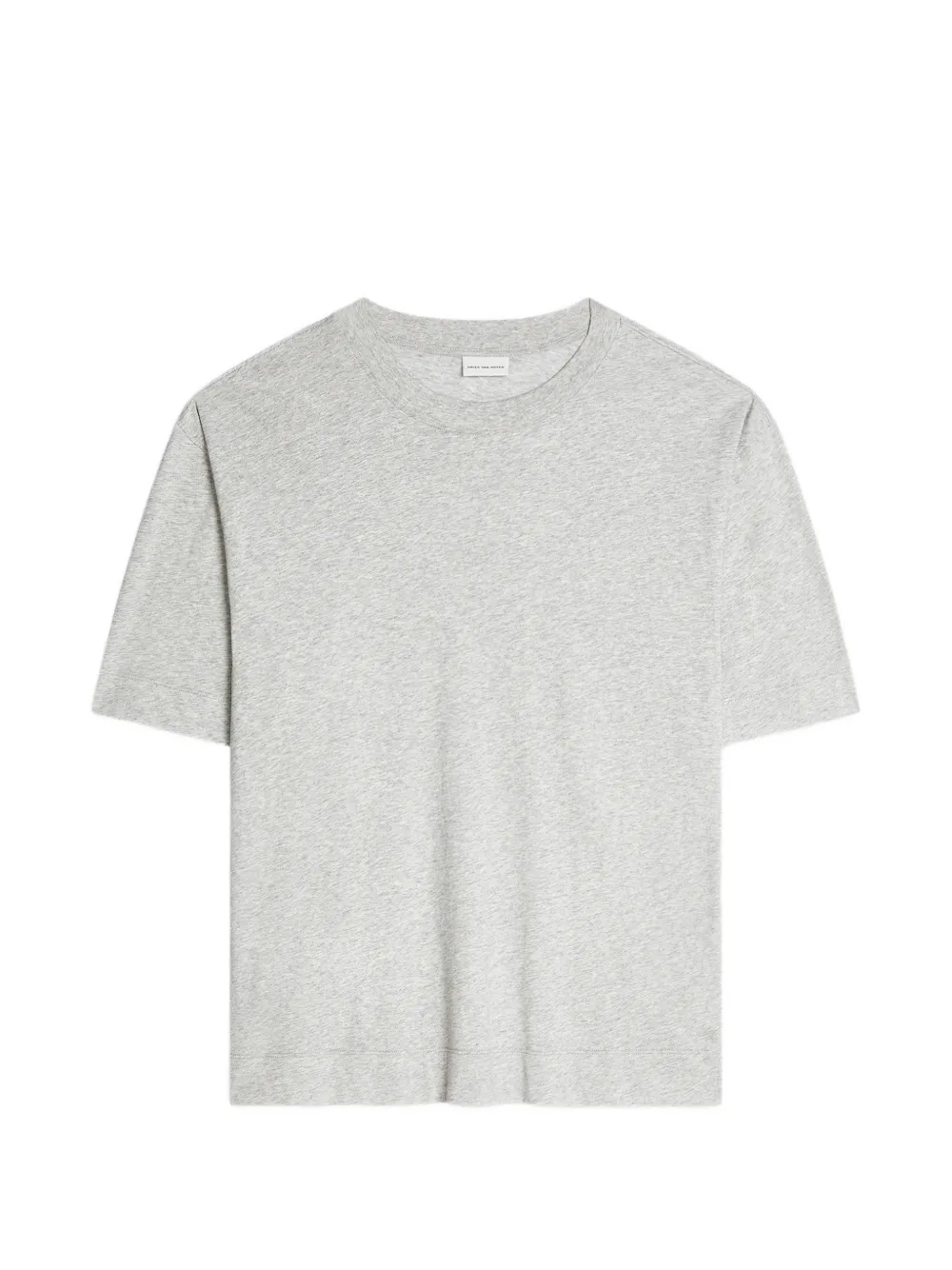 DRIES VAN NOTEN cotton T-shirt - Grigio