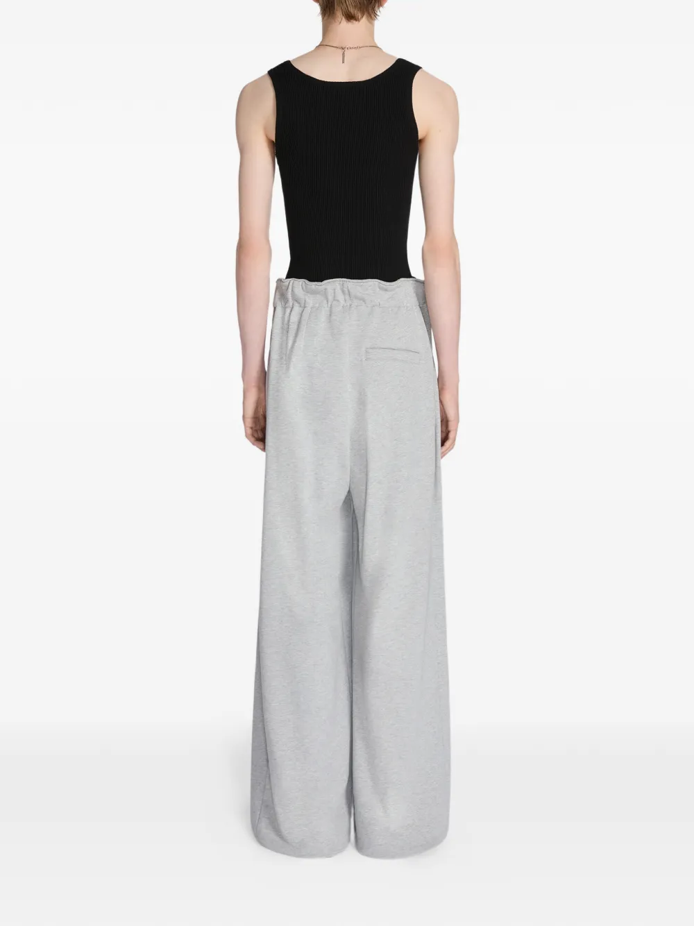  Dries Van Noten Pleated Sweatpants - Grey 
