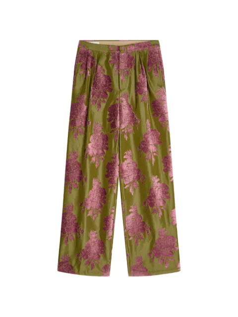 DRIES VAN NOTEN pleated trousers