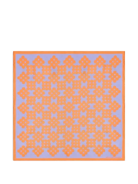 DRIES VAN NOTEN silk square scarf