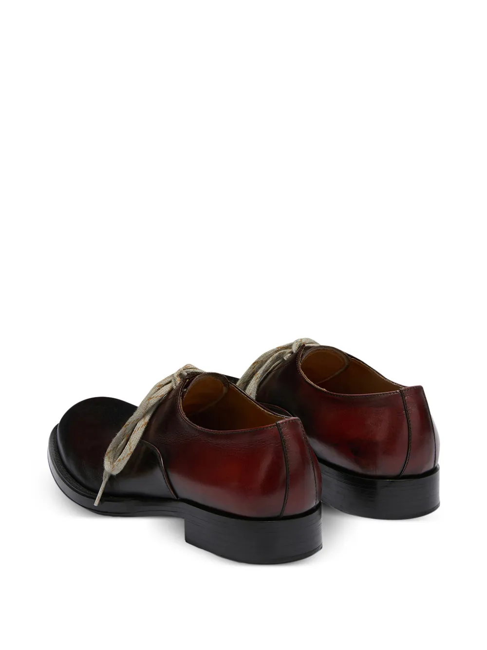 DRIES VAN NOTEN Leren Oxford schoenen Bruin