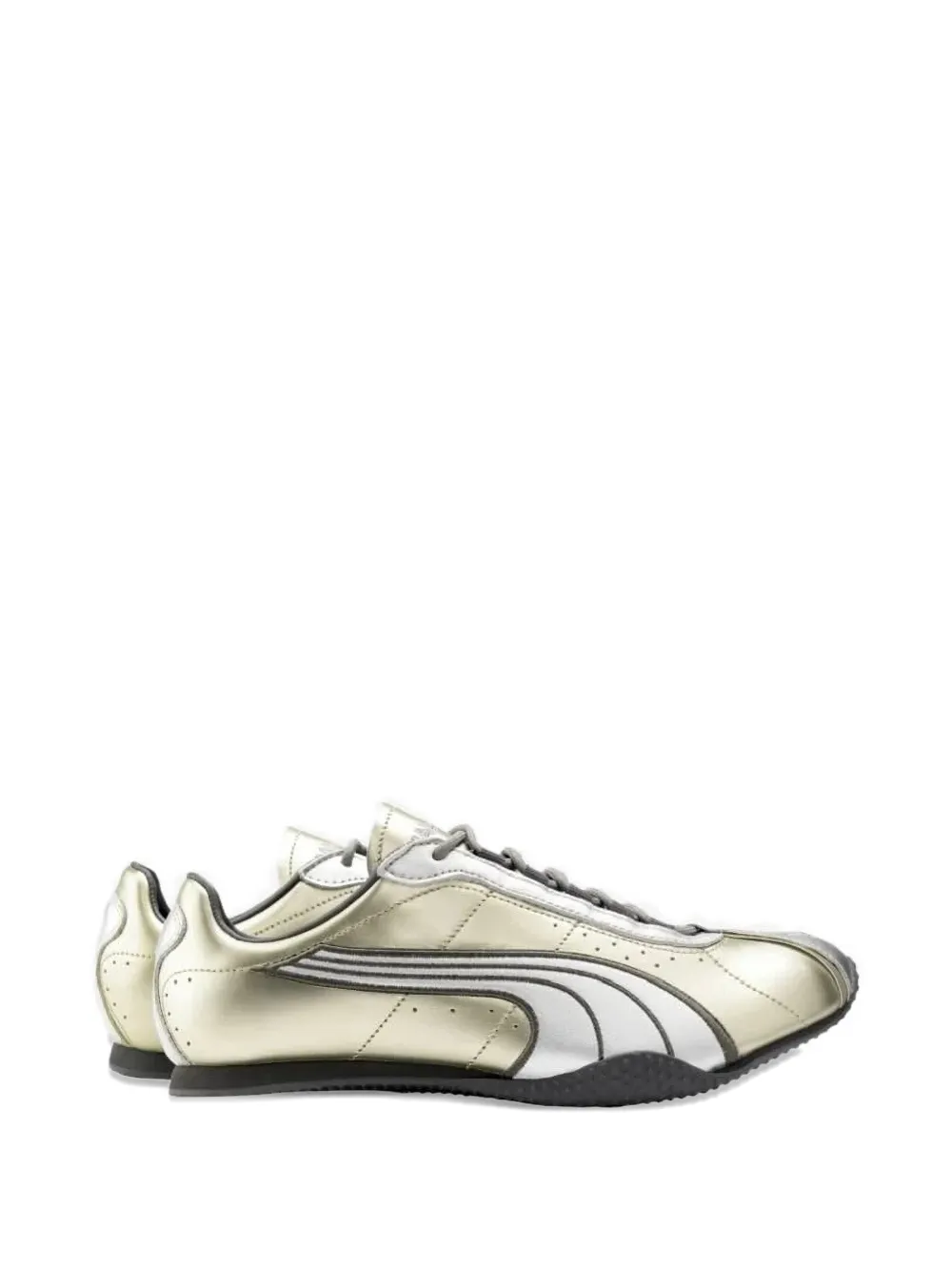 PUMA x Slam Jam H-Street silver striped sneakers - Oro