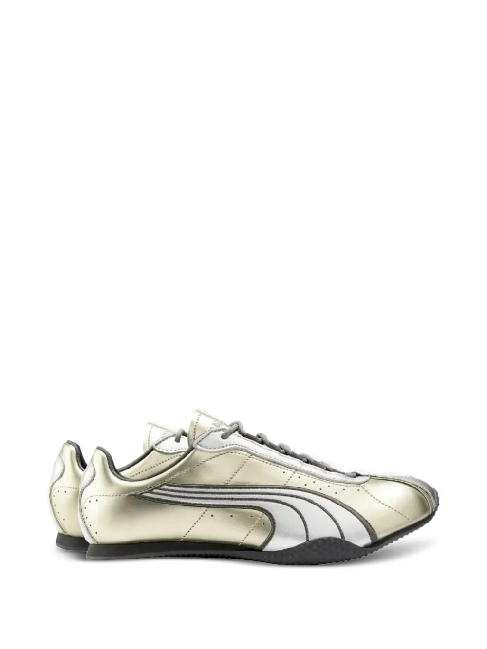 PUMA x Slam Jam H-Street zilverkleurige gestreepte sneakers Goud