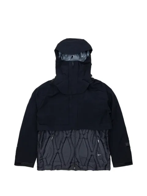 Nike hooded quilted jacket