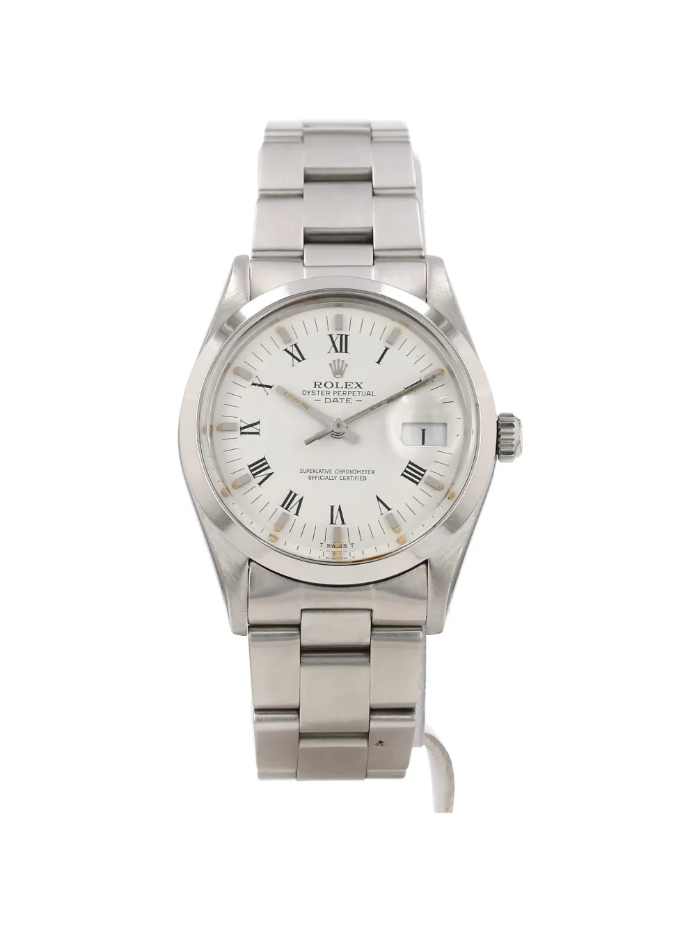 Rolex 1981 Oyster Perpetual Date 34mm watch - Bianco