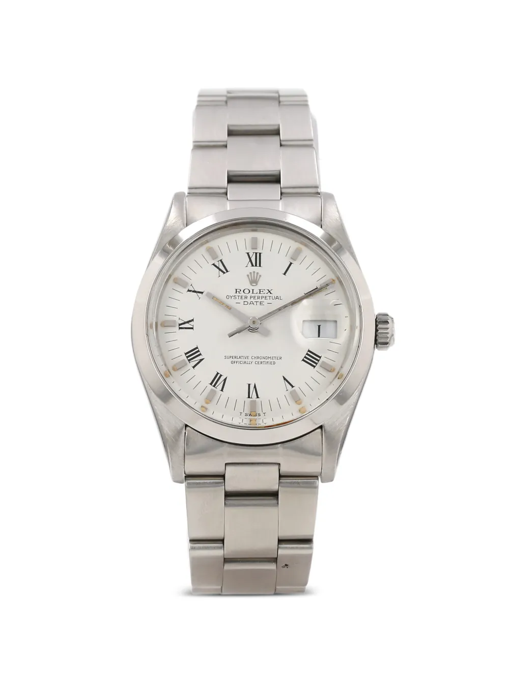 Rolex 1981 Oyster Perpetual Date 34mm watch - Bianco