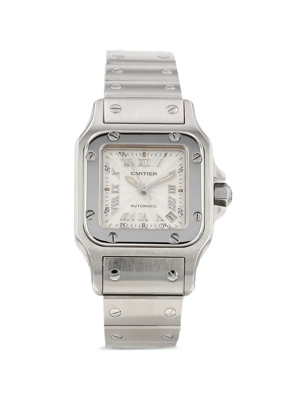 Cartier Orologio Santos 36mm anni 2000 - Argento