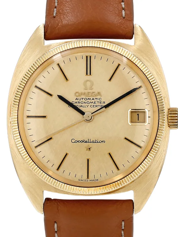 omega dress watch gold 1960s 35mm Constellation Barrel Case | bohemian long cotton skirts