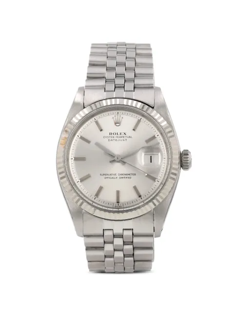 Rolex 1972s 36mm Datejust striated bezel watch