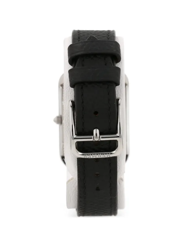 Hermès Pre-Owned 2010s 31mm Cape Cod Canned Crown Watch | Black