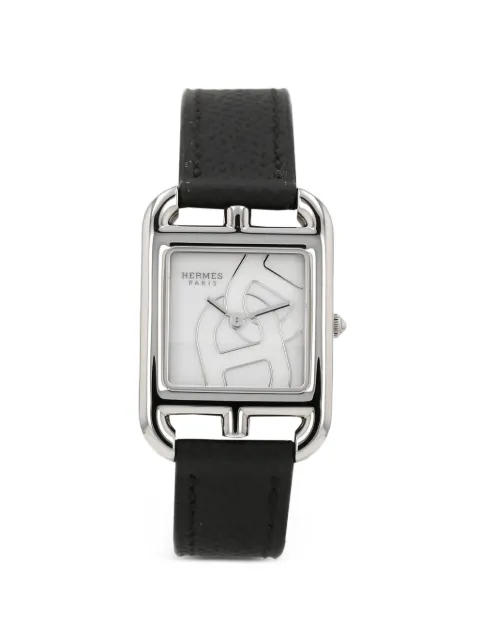 Hermès Pre-Owned 2010s 31mm Cape Cod canned crown watch
