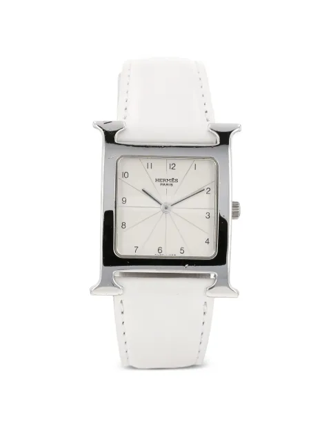 Hermès Pre-Owned 2010 Hermès Heure H screwed caseback watch