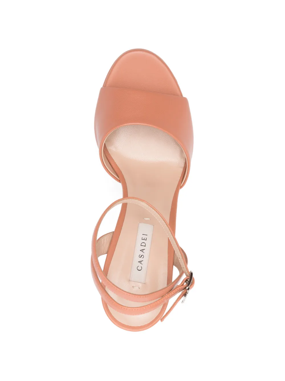 Casadei ankle-strap platform sandals Roze
