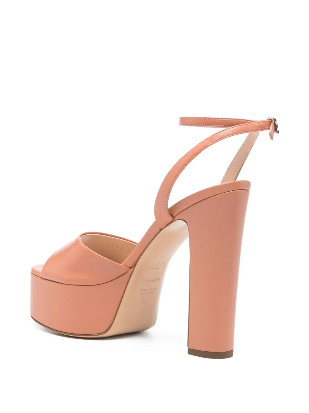 Casadei ankle-strap platform sandals Roze
