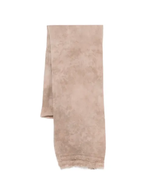 Avant Toi tørklæde med frynset kant
