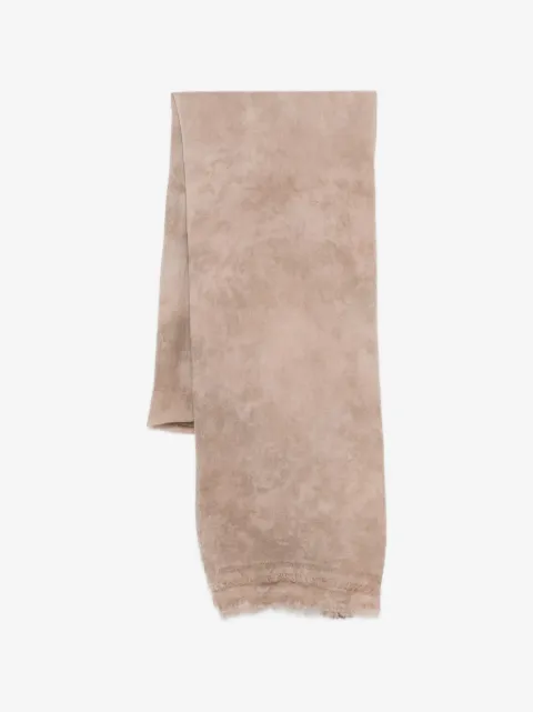Avant Toi frayed-edges scarf