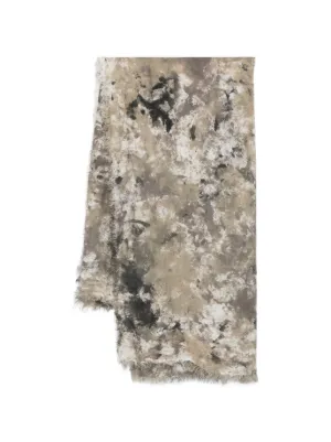 Jil Sander グラデーション スカーフ | オレンジ | FARFETCH JP