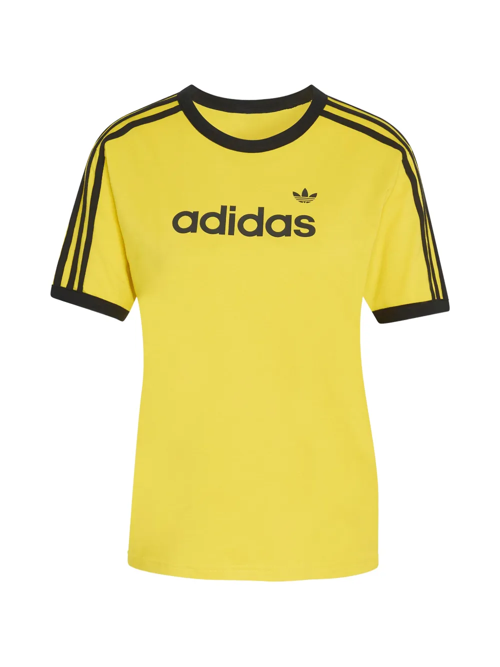 adidas Originals linear striped T-shirt - Giallo