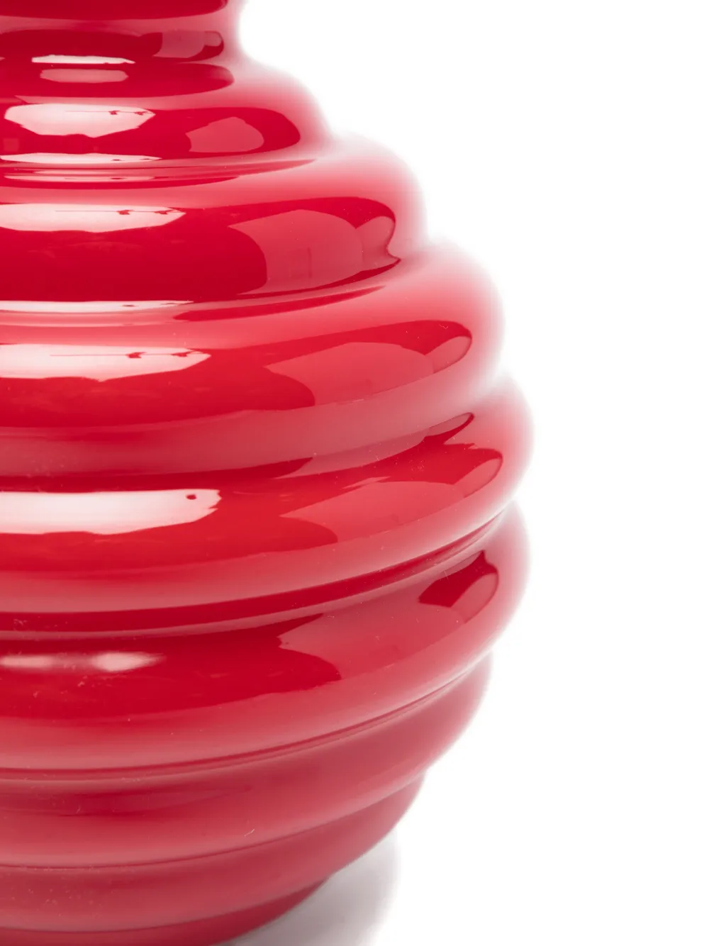  Venini Deco Vase - Red 