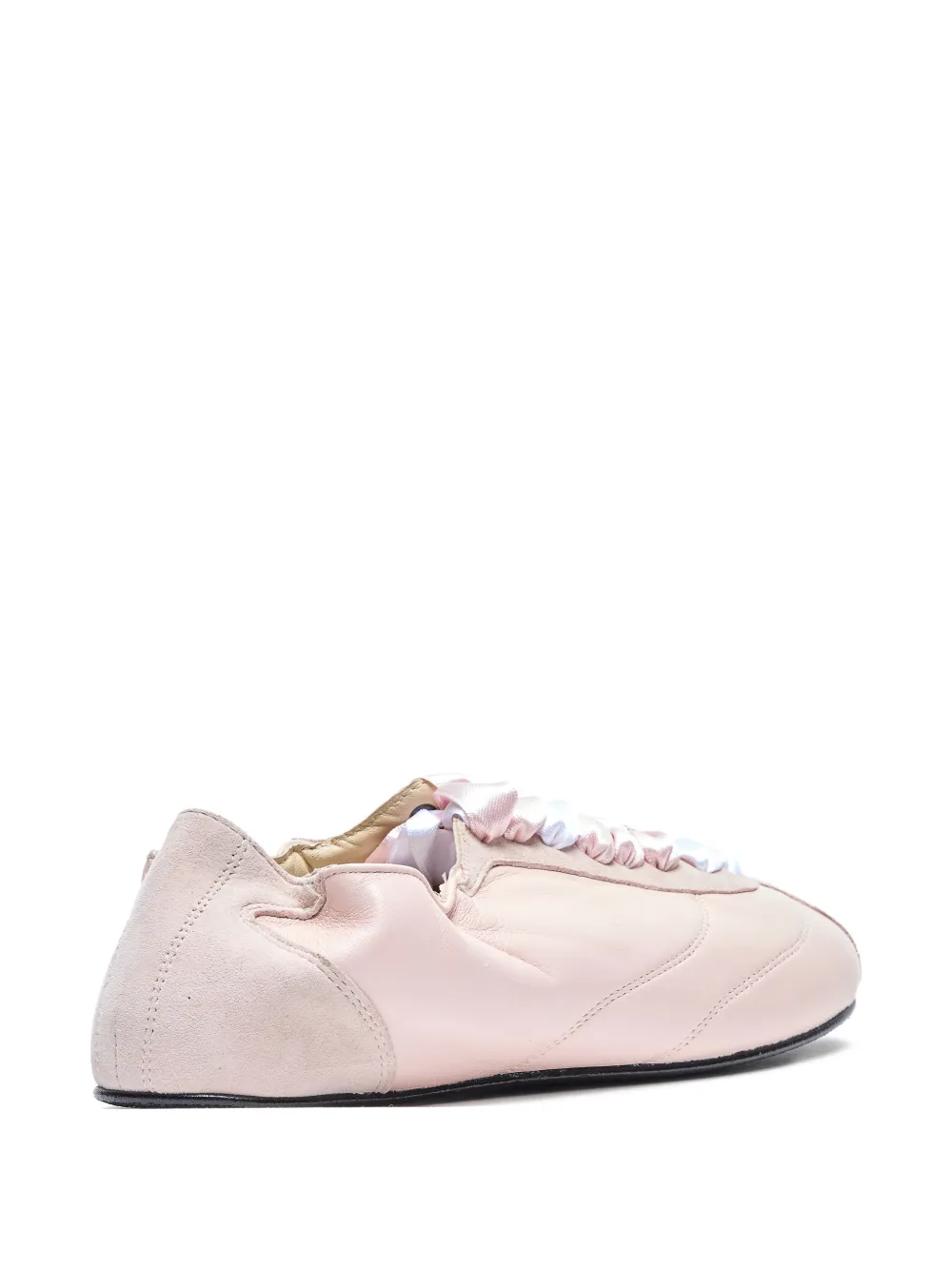 Repetto Zijden sneakers met vlakken Roze