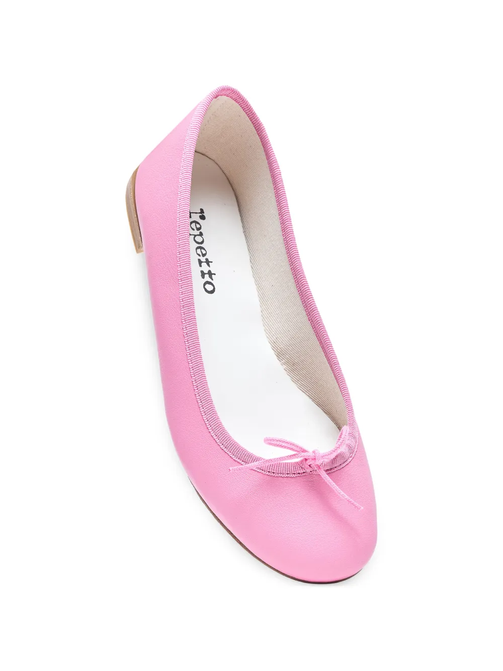 Repetto Ballerina's met strikdetail Roze