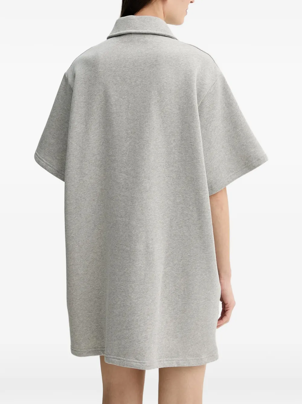  Stand Studio Kennedi Buttoned Mini Dress - Grey 