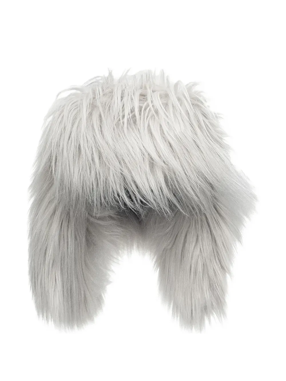 Ruslan Baginskiy faux-fur hat - Grigio