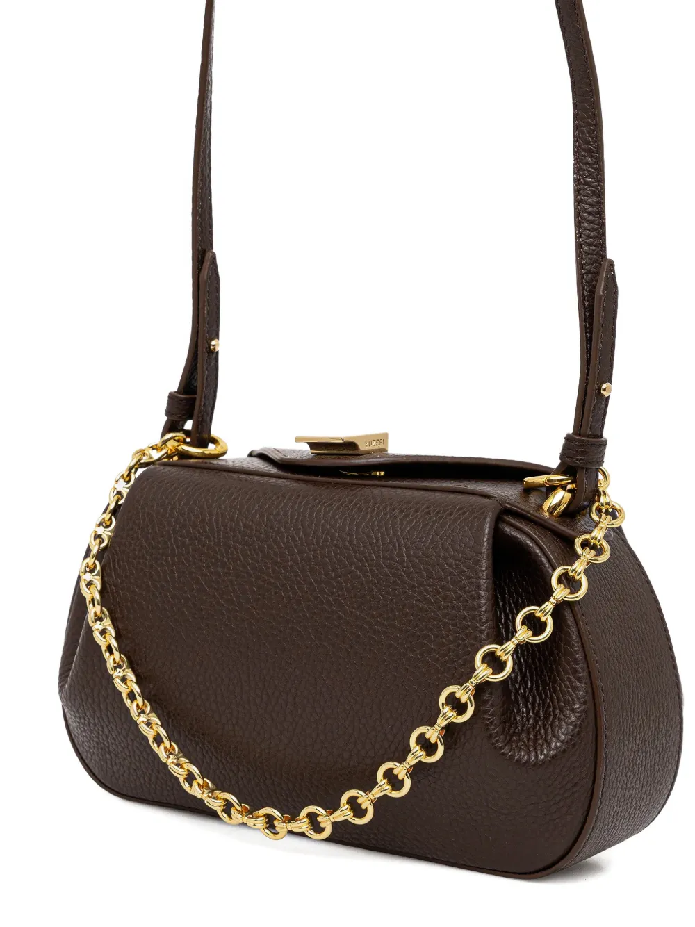 Yuzefi Oyster clutch Bruin