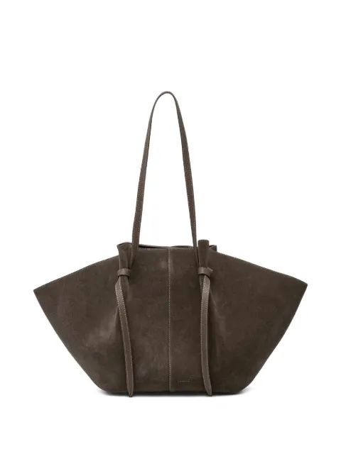 Yuzefi Mochi suede shoulder bag