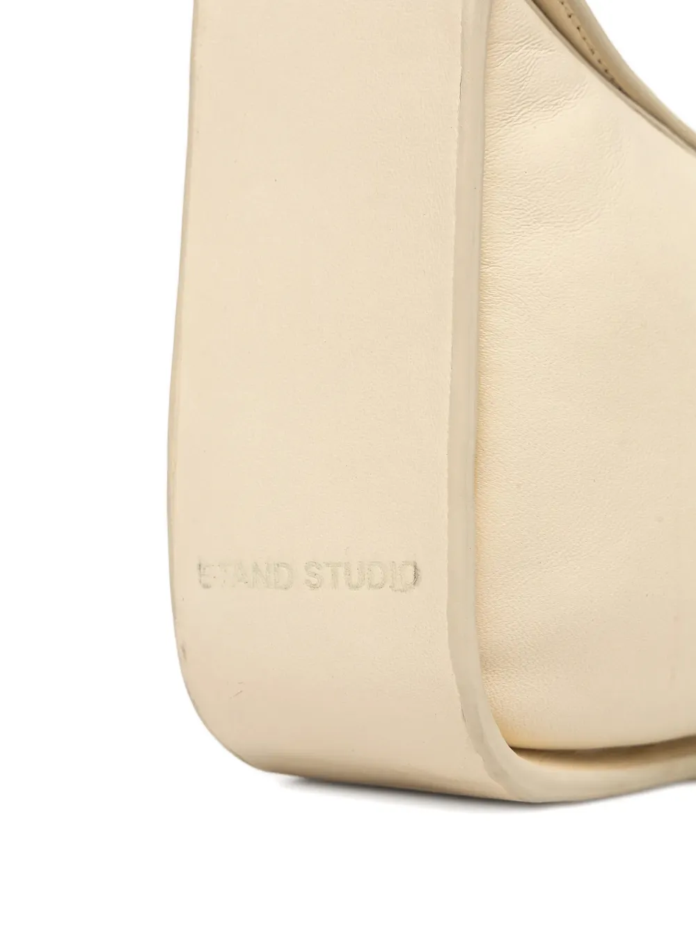 STAND STUDIO Dakota schoudertas met logodetail Beige
