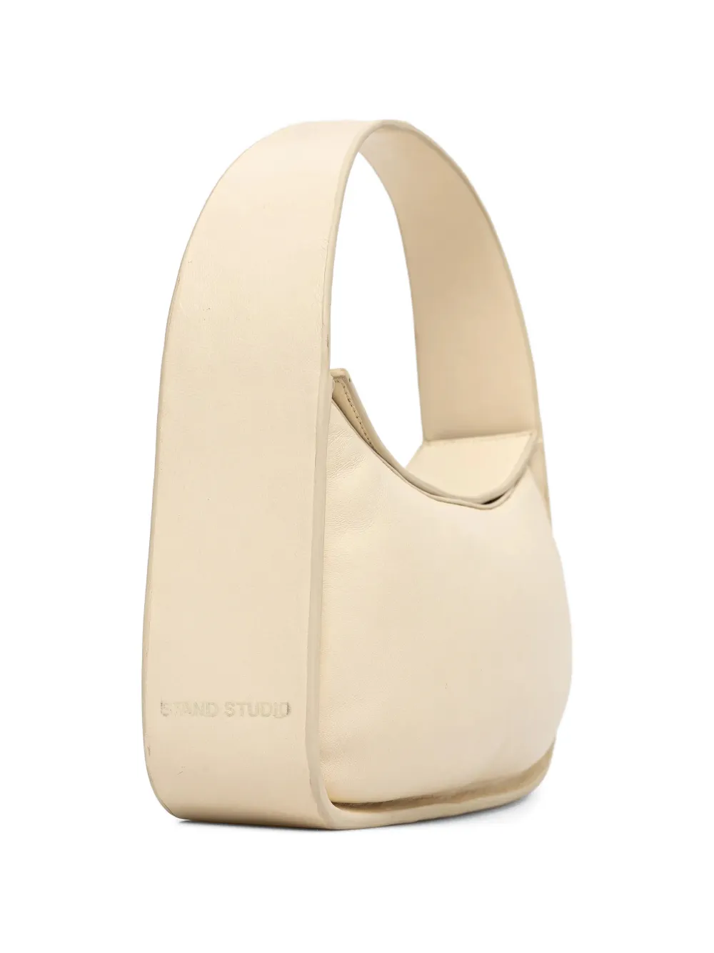 STAND STUDIO Dakota schoudertas met logodetail Beige